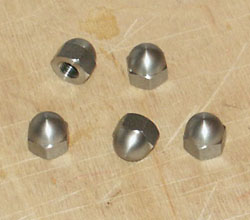 Screws and Nuts for Racing Plates